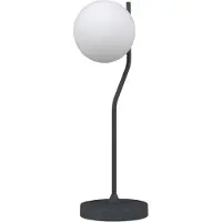 ITALUX TB-3300-1-BK Tischleuchte Carimi 1x5W G9 Graphit, Weiß