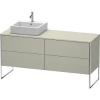 Duravit Waschtischunterschrank XSquare 160x54,8x77,8cm, 4 AZ, st, B l, T s-matt