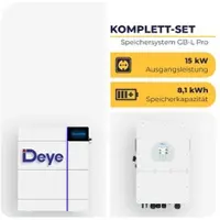 Deyee Toys SUN-15K-SG01HP3-EU-AM2 15 kW mit GB-L8-Pro 8,18 kWh | Hochvolt-Speichersystem | 3-phasig