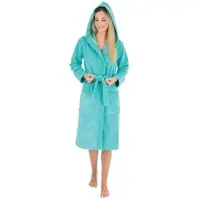 WEWO-FASHION Damen Kapuzenmantel 4110 mit Kapuze XXL | glacier - blau