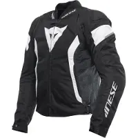 Dainese Avro 5 Motorrad Textiljacke, schwarz/weiß, 48