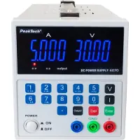 Peaktech P 6070 Labornetzgerät 0–30 V / 0–5 A – USB, digitale Steuerung, präzise Spannung & Stromregelung, für Labor & Werkstatt