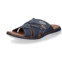 Rieker 25199, Herren Pantoletten, Blau (Denim/Jeans), 43 EU (9 UK)