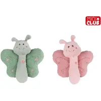 Mini Club Kuscheltier Schmetterling Plüschspielzeug 33x32cm bunt