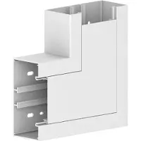 Ggk 18350 Flachwinkel BR 60x130mm/80-9010, PVC, Gehrungsformteil, alpinweiß BR 60x130/80-FW BR60x13080FW