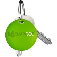 Boompods , AirTag-Schlüsselanhänger Boomtag kompatibel mit Apple Find My IPX5, Grün