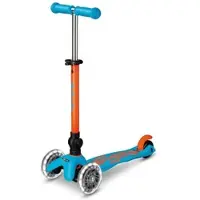 Micro Scooter Mini DELUXE foldable Neon LED Sunset orange - MMD242