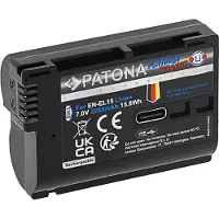 PATONA Platinum Akku mit USB-C Input Nikon EN-EL15C