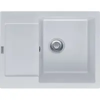 Franke Maris - Fragranit Spülbecken MRG 611-62, 620x500 mm, weiß Eis 114.0284.758