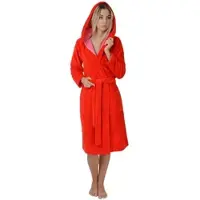 WEWO-FASHION Damen Kapuzenmantel 4110 mit Kapuze XL | fire-red - rot