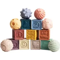 Magni Massage Set With Building Blocks Bauspiel