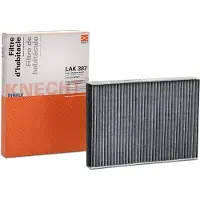 MAHLE ORIGINAL Aktivkohlefilter Innenraumfilter, 282 mm Länge, 193 mm Breite, 30 mm Höhe