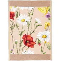 Feiler Handtücher Daisy Field Gästetuch 37x50 cm | safari - beige