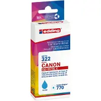 Edding Tintenpatrone ersetzt Canon CLI-551 cyan