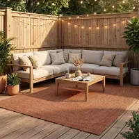 Studio Clarice In- & Outdoor Jute Teppich - Bali Terra 120x170 cm