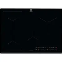 Electrolux EIV734, Schwarz, Integriert, 68 cm, Zonen-Induktionskochfeld, 4 Zone(n), 4 Zone(n)