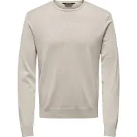 Only & Sons Rundhalspullover "ONSWYLER LIFE REG 14 LS CREW KNIT NOOS" Viskosemischung, regular fit