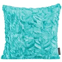 Magma Heimtex Magma Dekokissenhülle Fluffy 40x40 cm | türkis - blau