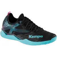 Kempa Hallenschuh "Hallen-Sport-Schuhe Wing Lite 2.0", Herren, Gr. 10.5, schwarz (schwarz, weiß, gold), Obermaterial: 100% Textilmaterial TEXMAT., Schuhe Hallenschuh
