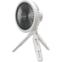 Nitecore NEF10 Portable Fan, weiß, Ventilator mit Lampe und Powerbank