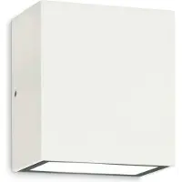 Ideal Lux Argo Metall Moderne Wandleuchte Weiß Led 10W 4000K Natürliches Licht