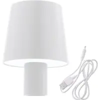 Spetebo Flaschenleuchte für den Innenbereich - Touch / Akku / Dimmer - Farbe: weiß