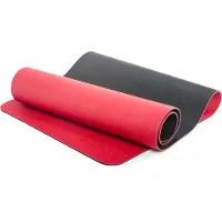 Gymstick Pro Yogamatte - Mit Online-Übungsvideos - Rot/Schwarz