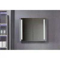 Quality Heating Spiegelkasten - Weiß - 80 Watt, 80cm x 70cm
