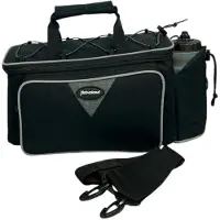 Haberland Gepäckträgeraufsatztasche Flexibag schwarz - flexible Transportlösu....