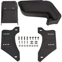 Syfax Auto-Armlehne Universal Schwarz 14x30x(32-48,5) cm ABS
