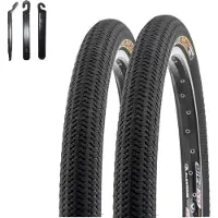 Messingschlager 2 x Kenda 20" Kiniption K-1016 Fahrradreifen in Schwarz 54-406 (20 x 2,25) inkl. maxxi4you Reifenheber
