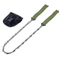 A.Blöchl Manuelle Survival Kettensäge 104 cm Gesamtlänge, 64 cm Sägekette, nachschärfbar