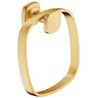 Dornbracht COYA Handtuchring - Messing gebürstet (23kt Gold), Breite 200 mm, Ausladung 91 mm
