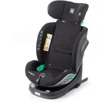 Signature Kindersitz – – SCUDDA – Gruppe 0/1/2/3 – 40/150 cm – I-Size – Drehbar – Verstellbare Rückenlehne – Sitzverkleinerer – Stützfuß – Anthrazit