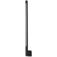 LINDBY LED-Wandleuchte Neano, 80cm, schwarz, Metall, IP54
