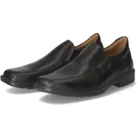Jomos Slipper Herren Glattleder SchwarzGröße:39