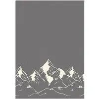 Eskimo Decke Albis 140x200 cm | anthrazit - grau