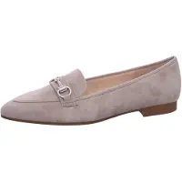 Gabor 41.302 Ballerinas - Damen Halbschuhe - Slipper grau Elegant NEU