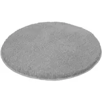 Kleine wolke Badematte "RELAX", rutschhemmend beschichtet, fußbodenheizungsgeeignet, Badteppich, Uni Farben, rechteckig, rund & als Set erhältlich