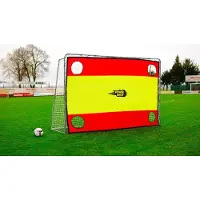 Powershot 3x2m Stahltor mit spanischer Schusswand