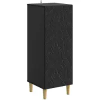 vidaXL Sideboard Schwarz 33 x 34,5 x 90 cm Holzwerkstoff