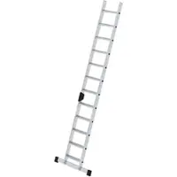 Proregal Stufen-Anlegeleiter mit Standard-Traverse 12 Stufen