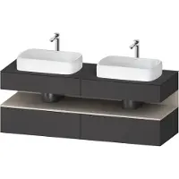Duravit Waschtischunterschrank Qatego 160x55x60cm, T m/Gr m, Pl, B bs, B