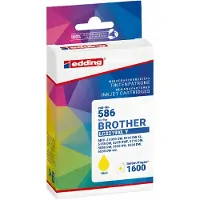 Edding Tintenpatrone EDD-586 ersetzt Brother LC3219XLY