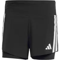 Adidas Shorts Pantalón corto Adizero Running 2-in-1 Gel Pocket puro für Herren