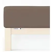 Schlafgut Spannbettlaken "CASUAL u.a. in Gr. 90x200, 140x200 oder 180x200 cm, 100% Baumwolle", Bettlaken für Matratzen bis 25 cm Höhe, zuverlässig, langlebig, weich
