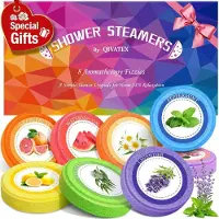 Sonstiges Aromatherapie Duschbomben Set für Frauen - 8 Stück Stressabbau Badebomben für Adventskalender