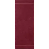 BETTWARENSHOP Handtuch Serie Essential Saunatuch 80x200 cm | bordeaux - rot