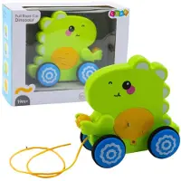 Leantoys Interaktiver Dino zum Ziehen an der Schnur mit Geräuschen ab 19 Monaten
