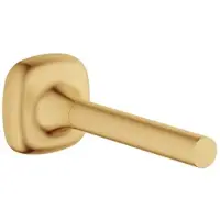 Dornbracht COYA Reserve-Papierrollenhalter Messing gebürstet 23kt Gold, Breite 60 mm, Höhe 60 mm, Rosette 60 x 60 mm, Ausladung 150 mm